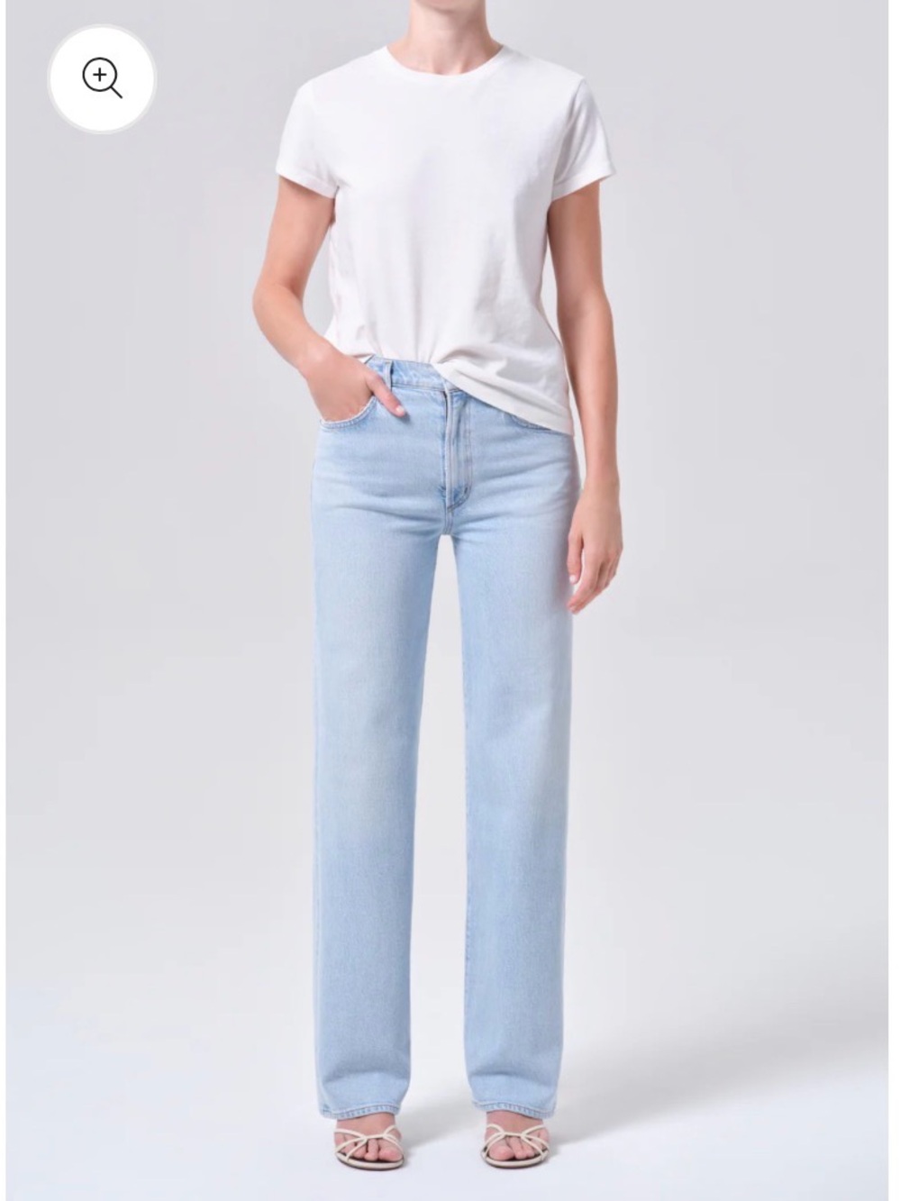 Agolde Harper straight Jean